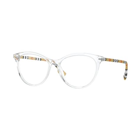 clear burberry glasses